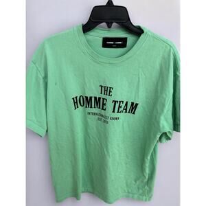 Homme + Femme Los Angeles Team Graphic T-Shirt Green Size Medium – Streetwear OG